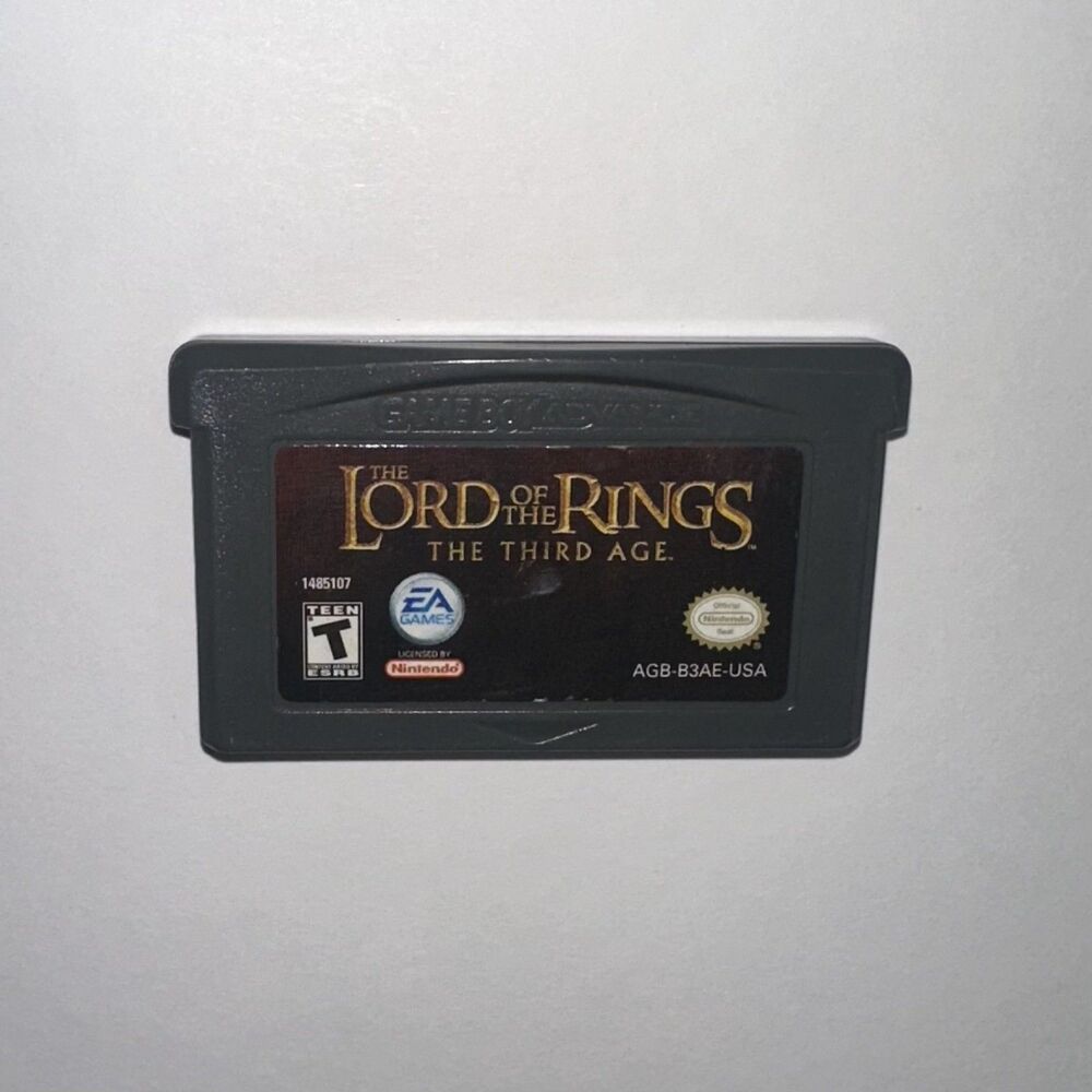 Lord of the Rings: The Third Age (Nintendo Gameboy Advance) GBA Authentic Tested
